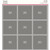 Simple Stories - Page Template (1) 9-3x3 divided template Design 8 - 15967