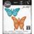 Sizzix Thinlits Dies By Tim Holtz 4/Pkg - Vault Scribbly Butterfly 666564 (630454288466)