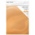 Craft Perfect Satin Mirror Cardstock 8.5"X11" 5/Pkg - Copper Mine - MIRRORS 9490E (818569024906)