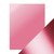 Craft Perfect Satin Mirror Cardstock 8.5"X11" 5/Pkg - Pink Chiffon - MIRRORS 9483E (818569024838)
