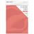 Craft Perfect - Weave Textured Classic Card 8.5"X11" 10/Pkg - Coral Pink - CARD 8 9663 (818569026634)