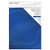 Craft Perfect Satin Mirror Cardstock 8.5"X11" 5/Pkg - Cobalt Velour - MIRRORS 9484E (818569024845)