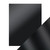 Craft Perfect Satin Mirror Cardstock 8.5"X11" 5/Pkg - Black Velvet - MIRRORS 9489E (818569024890)