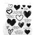 Tim Holtz Stampers Anonymous - Cling Stamps 7"X8.5" - Love Notes - CMS477