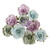 Prima Marketing - Paper Flowers 9/Pkg - In Full Bloom - Meadow Walk - P670207