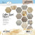 Elizabeth Craft - Double-Sided Cardstock Pack 12"x12" - Coffee Dyed - C022