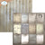Elizabeth Craft - Double-Sided Cardstock Pack 12"x12" - Coffee Dyed - C022