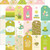 Simple Stories - Double-Cardstock 12"X12" - Tea Garden - Tag Elements - 24110