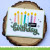 Lawn Fawn - Lawn Cuts Dies - Scripty Birthday Outline - LF3814