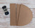 Clear Scraps - Small Oval Journal Cover - CSCJsmoval