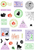 LDRS Creative - Postage Collage Stamps - Halloween -  3571