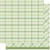 Lawn Fawn - 12x12 Dbl Sided Patterned Paper - Favorite Flannel Fall - Green Tea -  LF3826