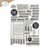 Elizabeth Craft Stamp Set - About Me - CS434
