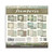 Stamperia - Backgrounds Double-Sided Paper Pad 12"X12" 10/Pkg - Herbarium Silvae - SBBL180