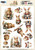 Find It Trading - Winter Bunnies - 3D Pushout Sheet - Drinking Bunnies - SB11067