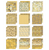 Tim Holtz Idea-ology Double-Sided Cardstock 12"X12" 12/Pkg - Palette Collection: Yellow - TH94458