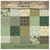 Tim Holtz Idea-ology Double-Sided Cardstock 12"X12" 12/Pkg - Palette Collection: Green - TH94460