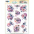 Find It Trading - Dragonflies - 3D Pushout Sheet - Azure - SB11096
