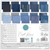 Craft Consortium - Double-Sided Paper Pad 6"X6" 40/Pkg - Denim Textures