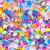 Lawn Fawn Fundamentals - Tiny Treasures - Rainbow Star Clay Pieces - LF4161