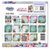 3Quarter Designs - Design Paper Pack & Diecut Set 8x8 - Floral Mechanica - 3Q-PP8