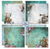 3Quarter Designs - Design Paper Pack & Diecut Set 8x8 - Floral Mechanica - 3Q-PP8