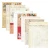 Spellbinders Esther Glas - Patterned Cardstock Pad 64/sheets - Reminiscene the Book 10 - SCSP-037