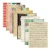 Spellbinders Esther Glas - Patterned Cardstock Pad 64/sheets - Reminiscene the Book 10 - SCSP-037