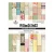 Spellbinders Esther Glas - Patterned Cardstock Pad 64/sheets - Reminiscene the Book 10 - SCSP-037