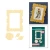 Spellbinders Greenwich Market Frame 3D Emboss & Cut Folder - E3D-174
