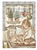 Stamperia - Mini Rice paper A6 8/Pkg - White Christmas - DFSA6X10