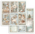 Stamperia - Paper Pad 12x12 - White Christmas 10/Pkg - SBBL190