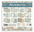 Stamperia - Paper Pad 12x12  10/Pkg - White Christmas  - Backgrounds - SBBL191