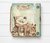 Stamperia - Paper Pad 8x8 - White Christmas 10/Pkg - SBBS146