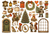 Stamperia - Decorative Ephemera - Silent Night - DFLCT88