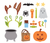 Spellbinders - Classic Mouse Trick-or-Treat Accessories Etched Dies - S4-1567