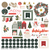 Simple Stories - Chipboard Set  66/Pkg- Mistletoe & Holly - 27718