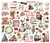 Simple Stories - Bits & Pieces Ephemera - Simple Vintage Old Fashioned Christmas - 27626