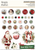 Simple Stories - Decorative Brads 27/Pkg - Simple Vintage Old Fashioned Christmas - 27631