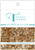 Trinity - Sparkle Spots Confetti  - Golden Stars -  0458