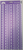 Doodlebug - Fancy Frills Stickers 6"X13" - Lilac - 9238