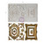 Prima Marketing Finnabair - Decor Moulds 5″x8″x8mm - Winter Frames