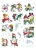 LDRS Creative - Frosty Friends Postage Collage Stamps 5x7 -  3634
