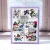 LDRS Creative - Frosty Friends Postage Collage Stamps 5x7 -  3634