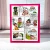 LDRS Creative - North Pole Postage Collage Stamps 5x7 -  3632