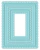 LDRS Creative - Delicate Stitches Scalloped Rectangle Dies - 8363