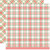 Lawn Fawn - 12x12 Dbl Sided Patterned Paper - Let It Shine Holiday Plaids - Ginger Snap - LF4245