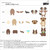 Lawn Fawn - Die Set - Build-A-Dog - LF 4269