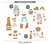 Spellbinders - Cutting Dies - Bundled Up Winter Bear - S4-1568