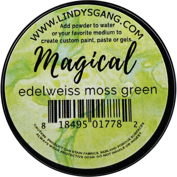 Lindy's Stamp Gang - Magicals Individual Jar - Edelweiss Moss Green (MAG JAR 04)